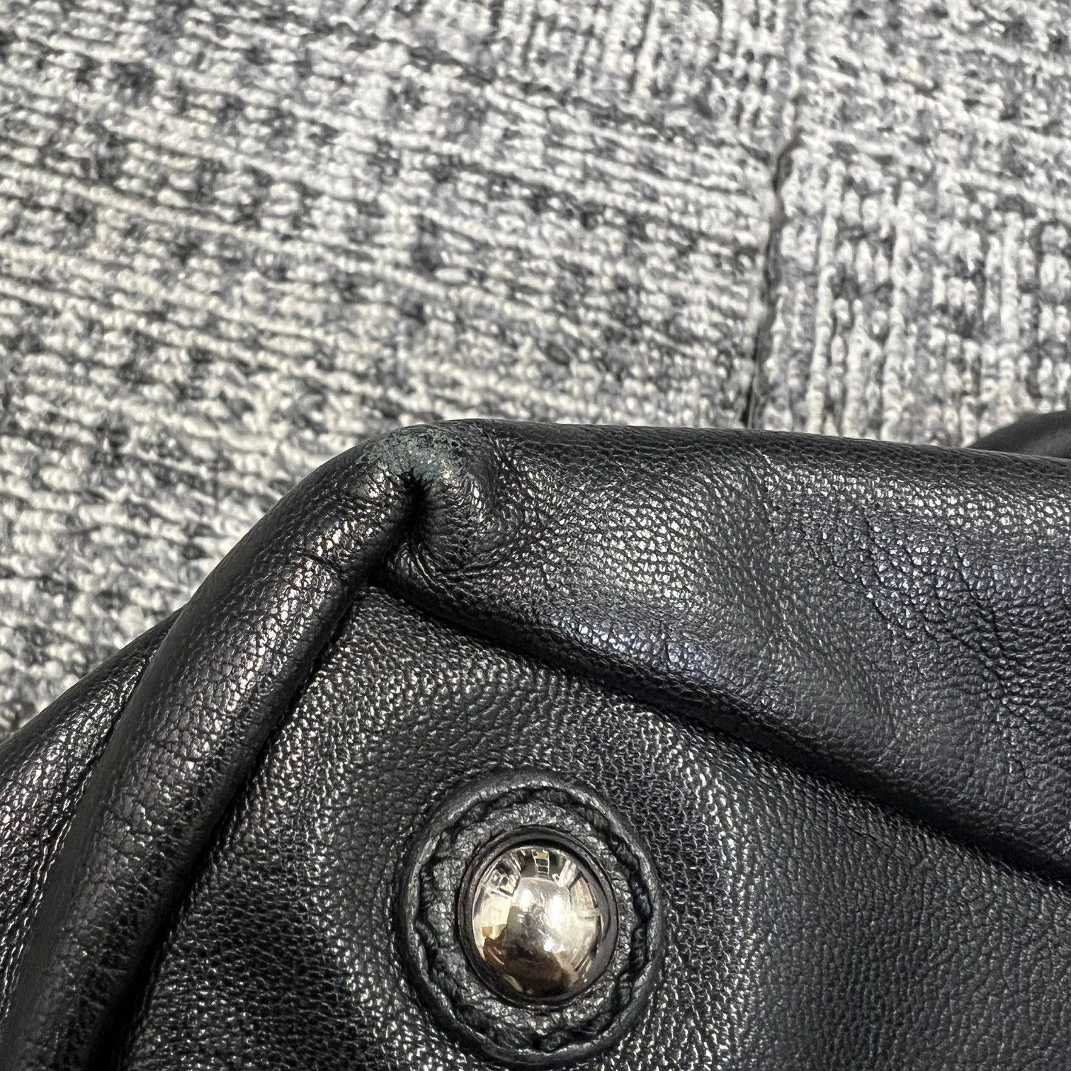 YVES SAINT LAURENT Mini Boston bag ミニボストンバッグ スタッズ
