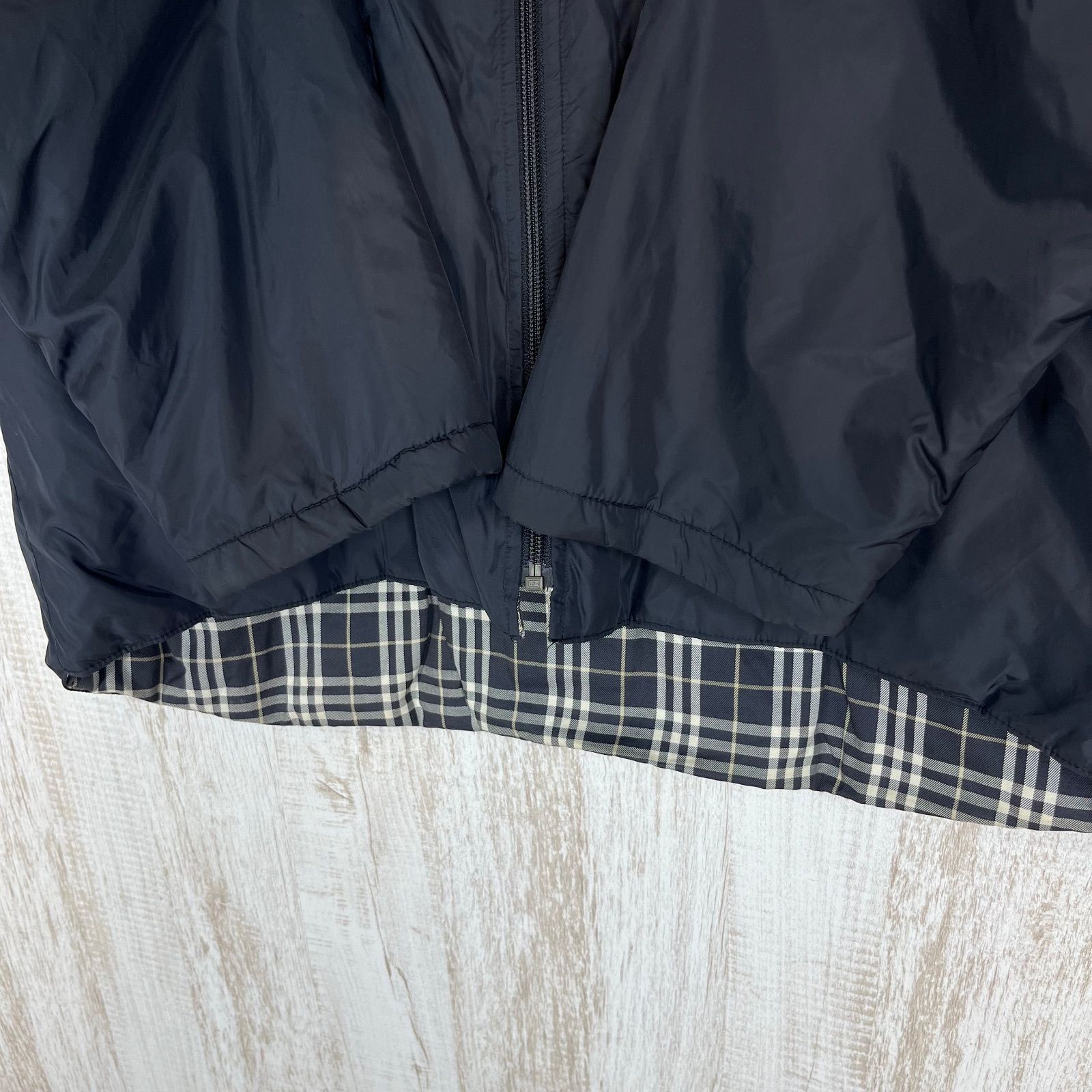 BURBERRY LONDON バーバリーロンドン スタンドカラー ノバチェック