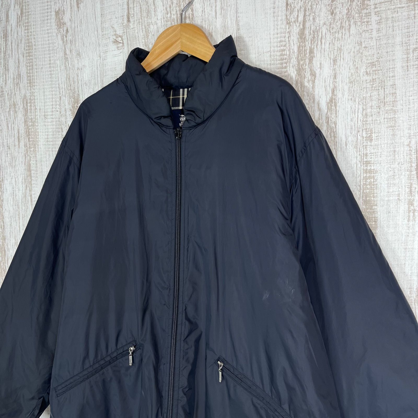 BURBERRY LONDON バーバリーロンドン スタンドカラー ノバチェック