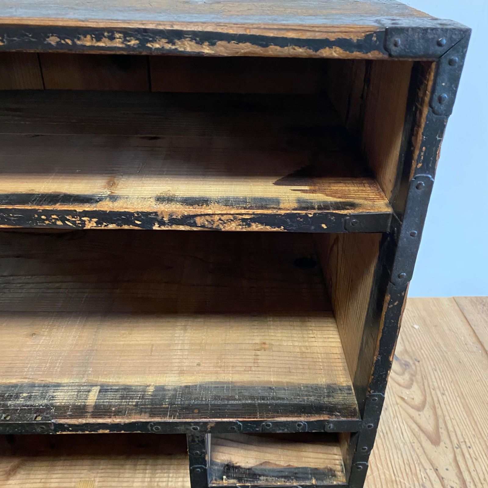 時代箪笥　民藝箪笥　和箪笥　古家具　小箪笥　小棚　小引き出し   ヴィンテージ アンティーク 和箪笥 小箪笥 3段 引き出し 古家具 古道具 時代箪笥