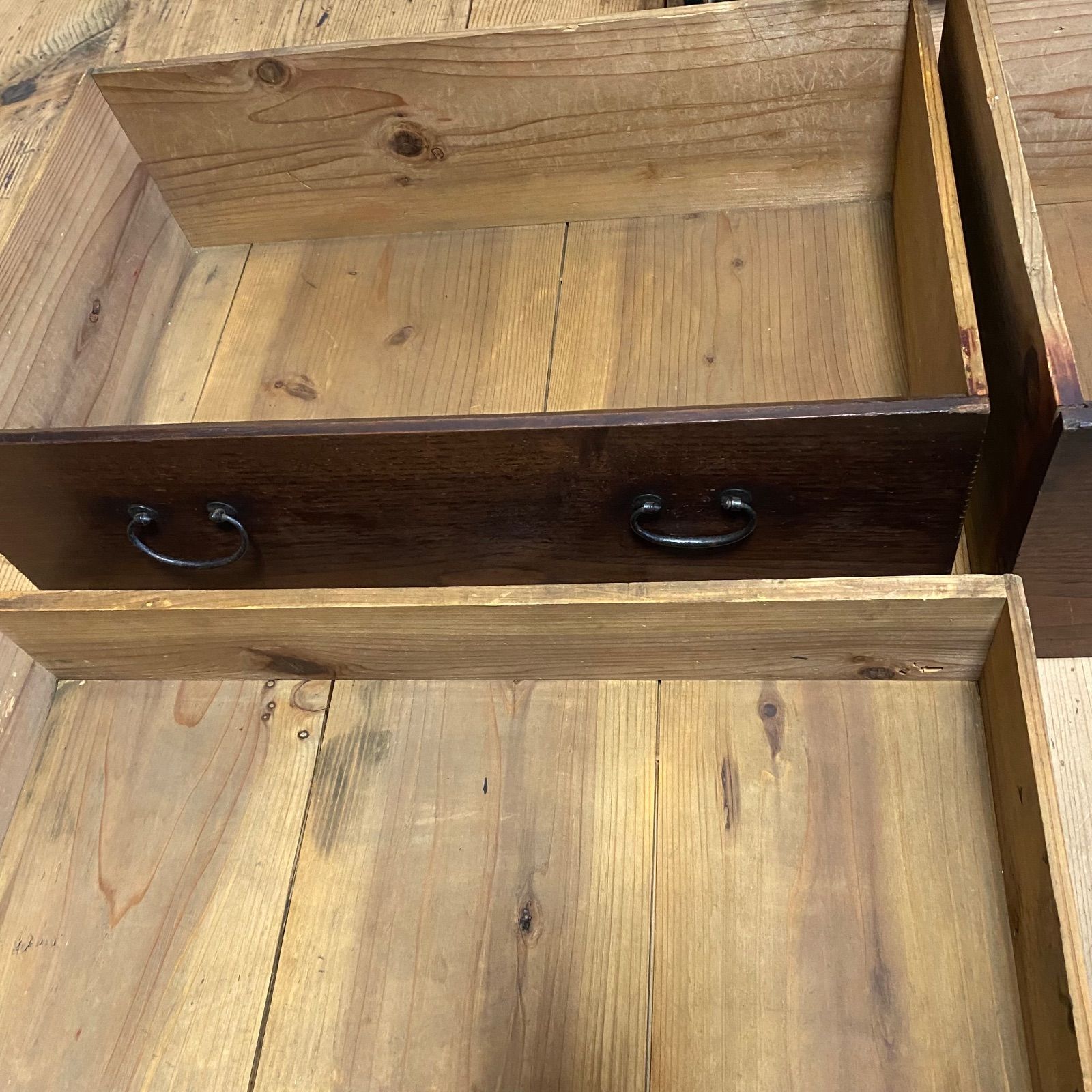 アンティーク 和箪笥 小箪笥 3段 引き出し 古家具 古道具 時代箪笥