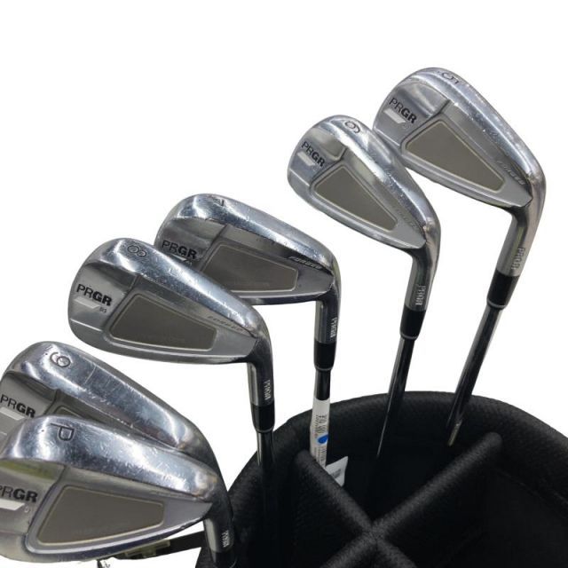 中古】 プロギア PRGR 01 6S アイアンセット IR 純正特注シャフト