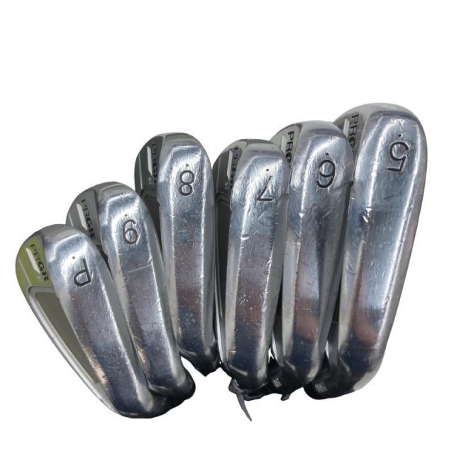 中古】 プロギア PRGR 01 6S アイアンセット IR 純正特注シャフト