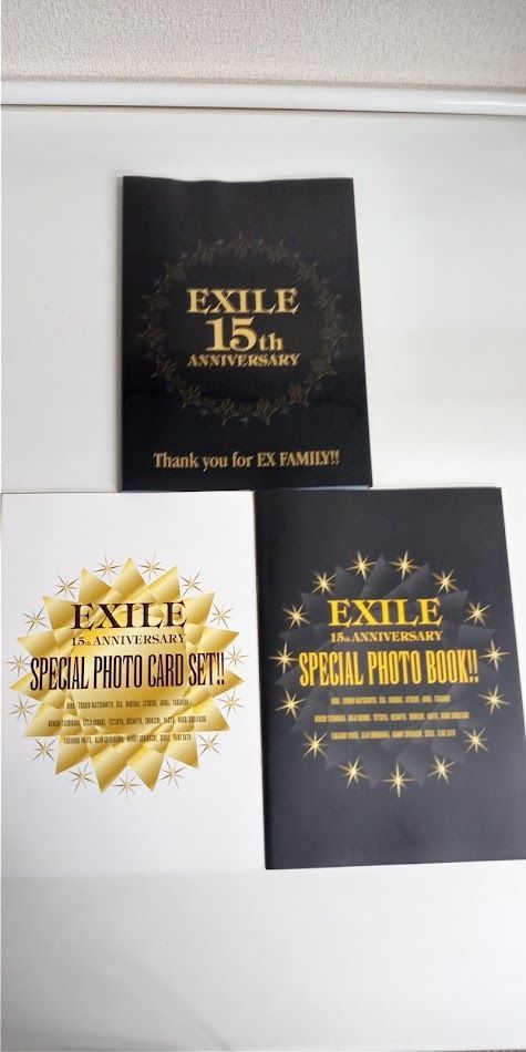 EXILE EX FAMILY ファンクラブ FC 会報 NO55・56・58+15TH ANNIVERSARY