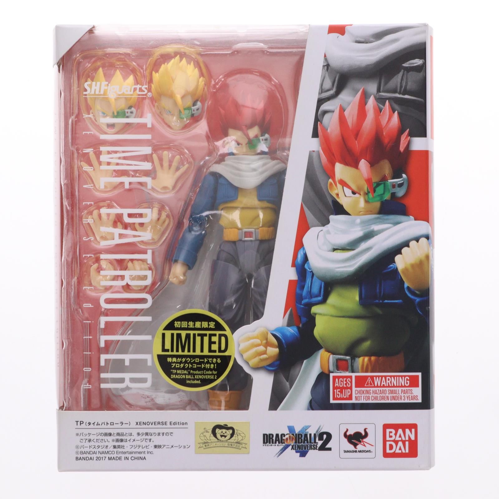 ☆　国内正規品　figuarts　ドラゴンボールフィギュア　タイムパトローラー S.H.Figuarts TP（タイムパトローラー） XENOVERSE Edition | 魂ウェブ