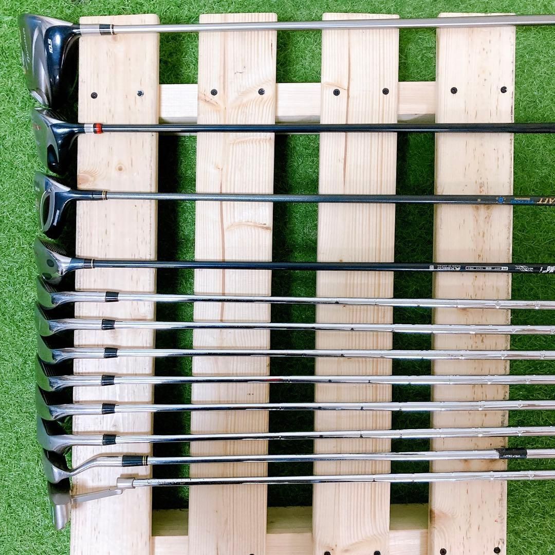 17.テーラーメイド　アディダス　初心者オススメ　メンズセット　13本　右利き 9.テーラーメイド 初心者オススメ ゴルフクラブ メンズセット 13本 右