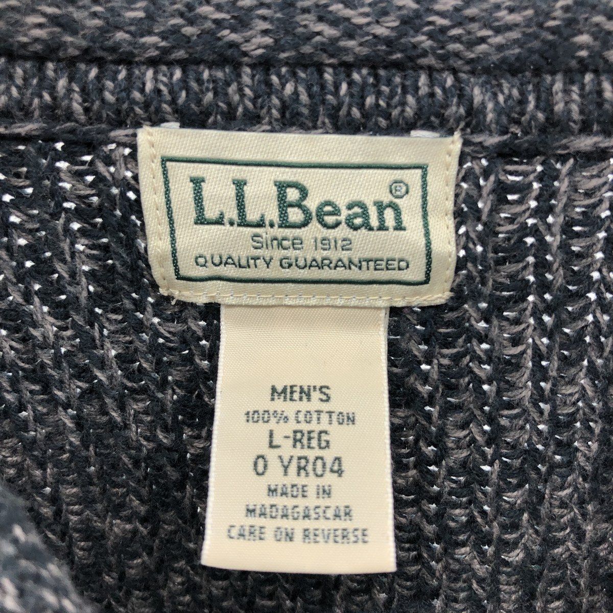 古着 90~00年代 エルエルビーン L.L.Bean ロールネック コットンニット 