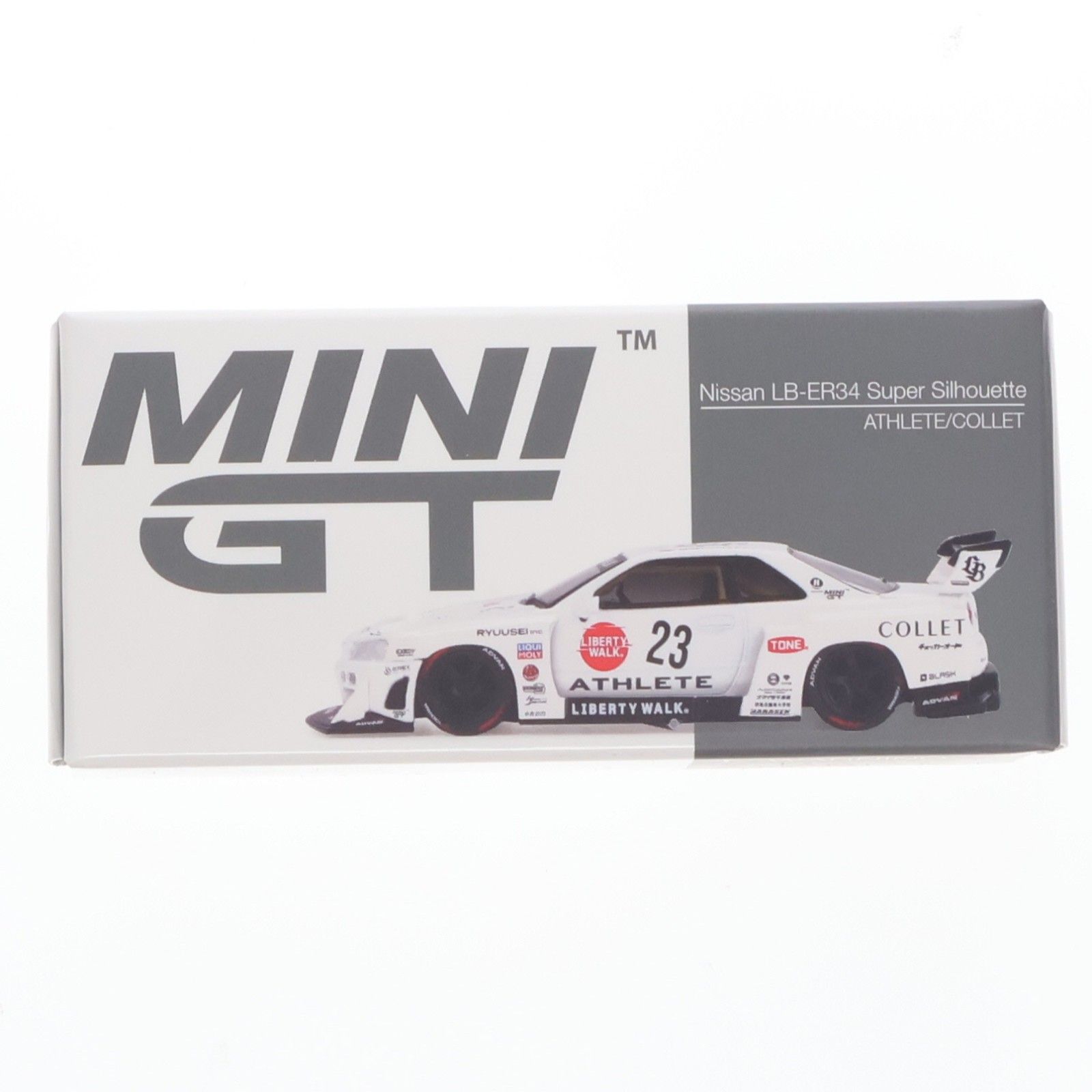 ミニGTシリーズ 1/64 Nissan LB-ER34 Super Silhouette ATHLETE/COLLET
