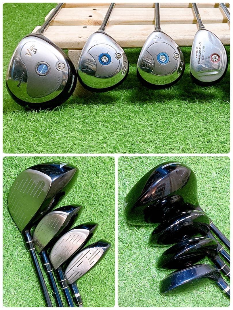 L3.ツアーステージ 初心者オススメ メンズセット ゴルフクラブ 右利き