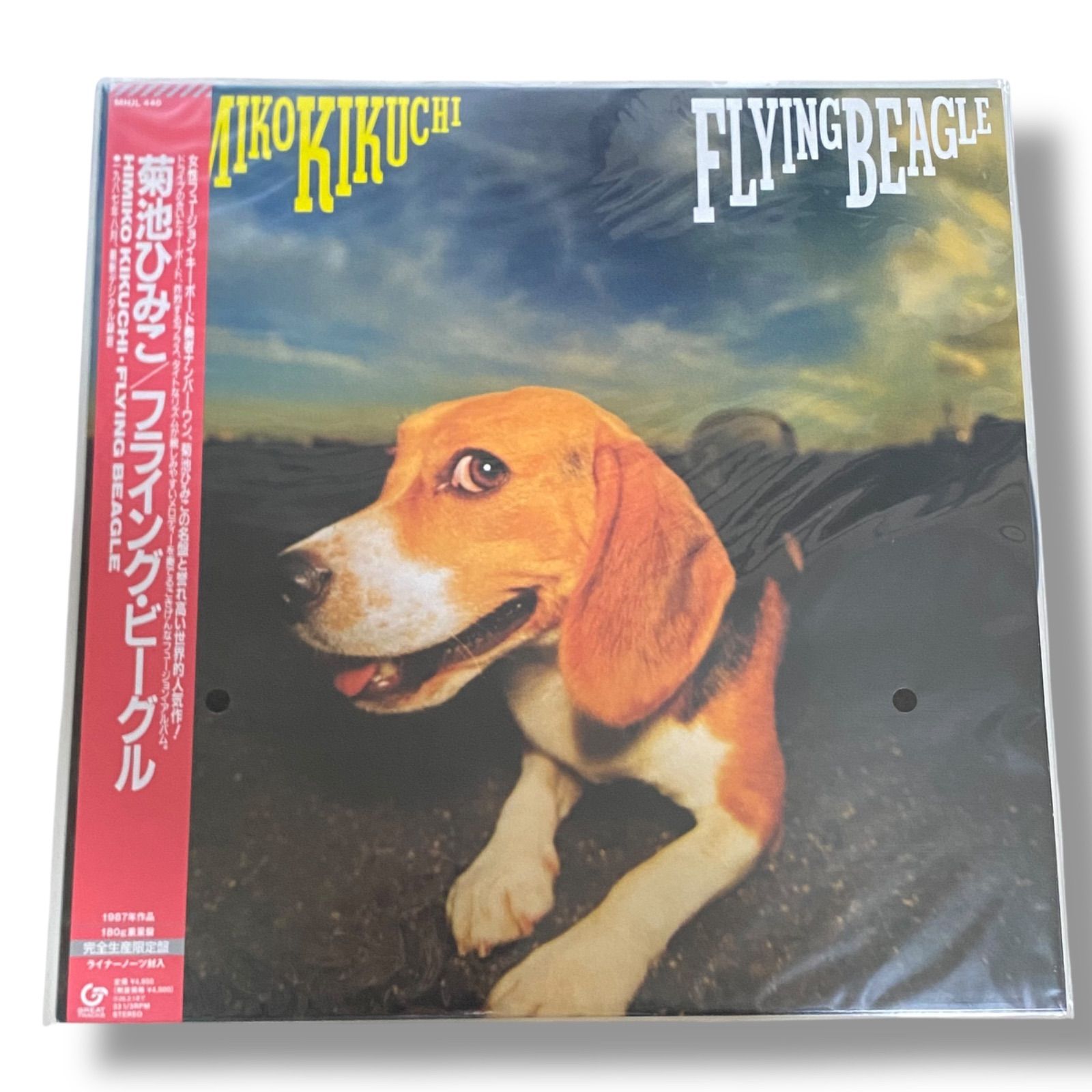 新品未使用 菊池ひみこ FLYING BEAGLE＜完全生産限定盤＞ LPレコード