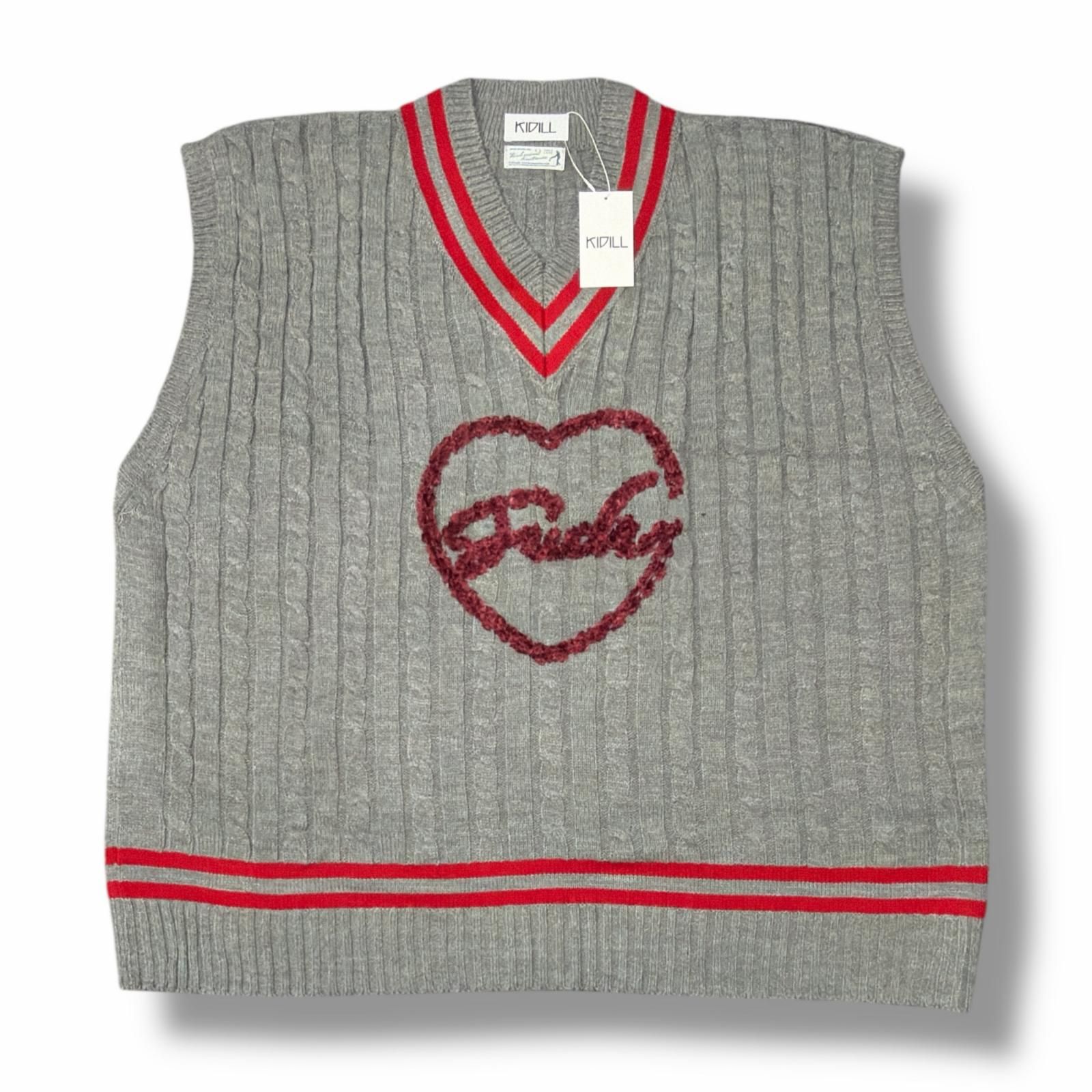 2023SS kidill　ニットベスト 2023SS kidill ニットベスト KIDILL - ニットベスト - KNIT VEST