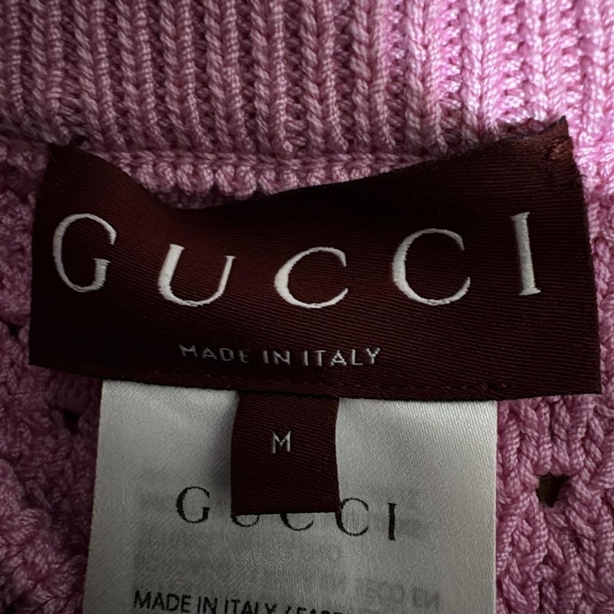 GUCCI(グッチ) ワンピース サイズM レディース美品 - 786422 ピンク