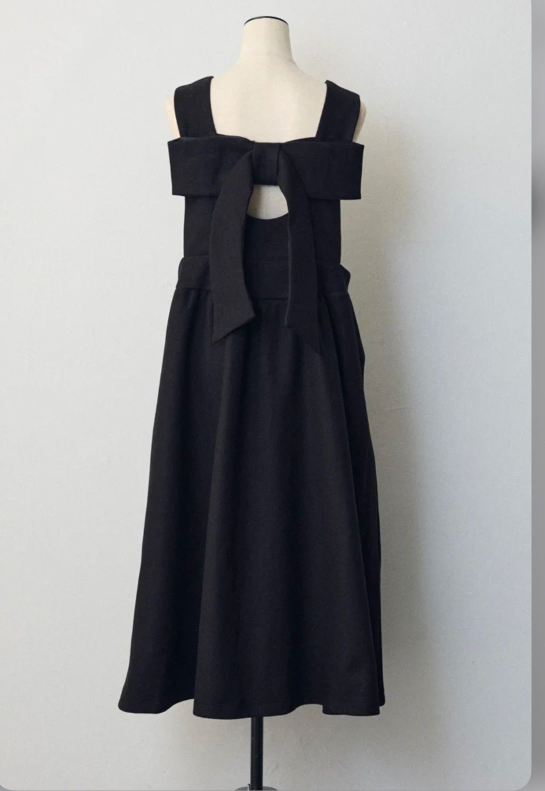 SET】パフスリーブランダムパールニット 白+バックリボンボックス