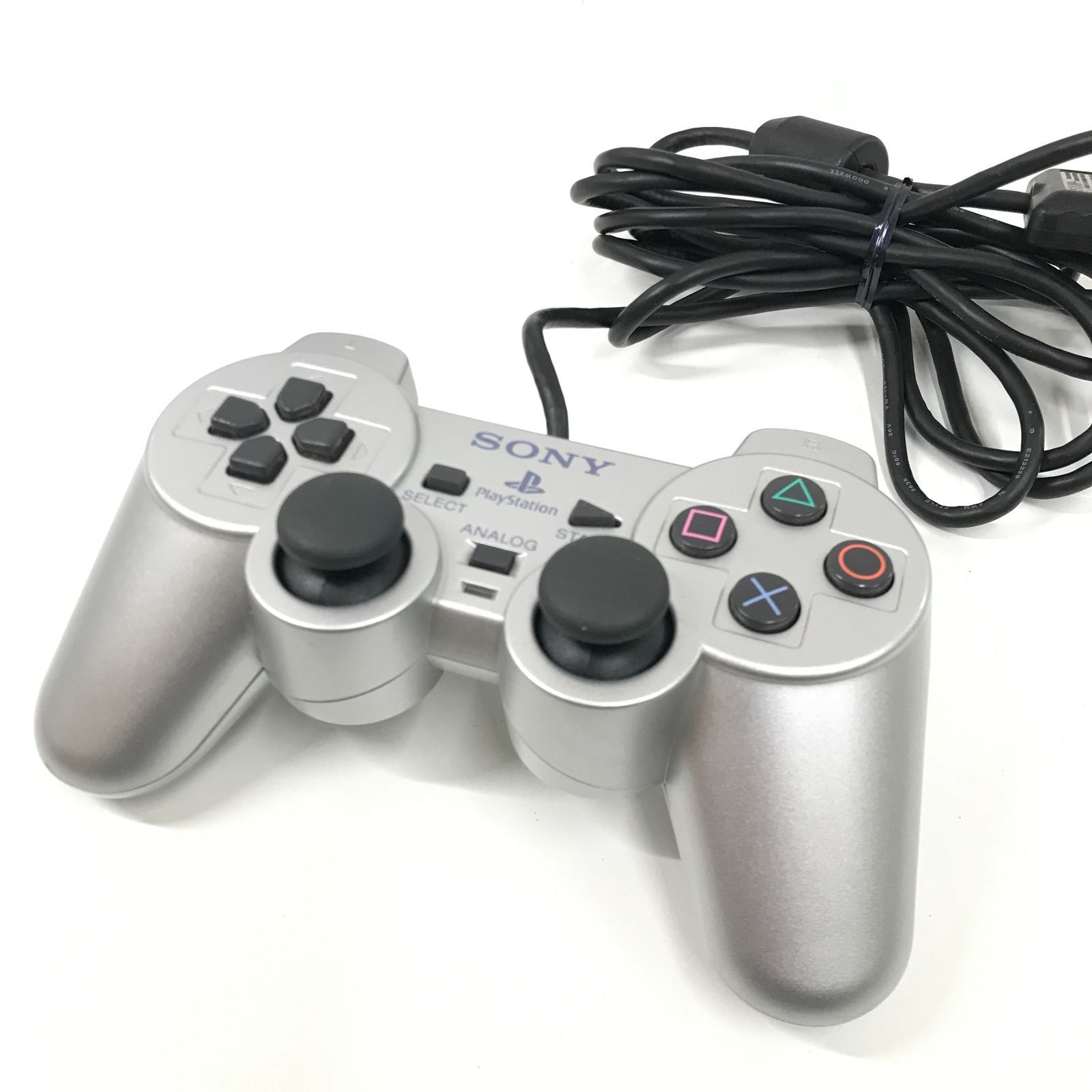 ジャンク】PlayStation 2 サテン・シルバー (SCPH-77000SS) 【メーカー