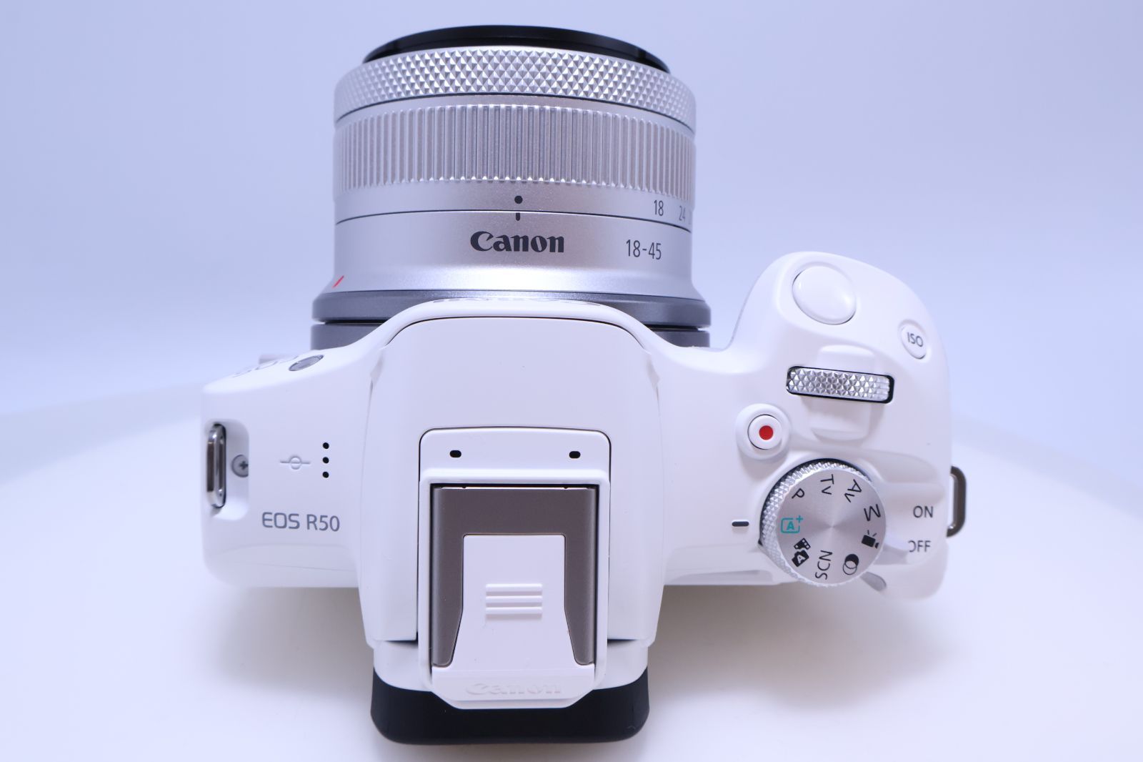 Canon EOS R50 標準レンズキット 新品・未使用 EOS Rシステム キヤノン ミラーレス CANON R50 レンズキット ホワイト