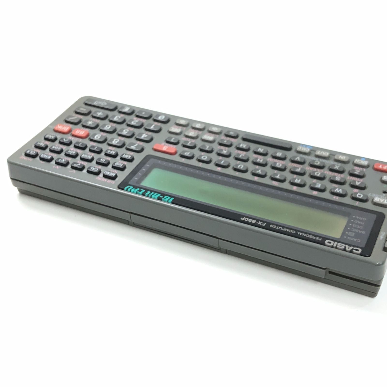 ジャンク】CASIO ポケコン FX-890P 本体 取扱説明書 3冊付き - メルカリ