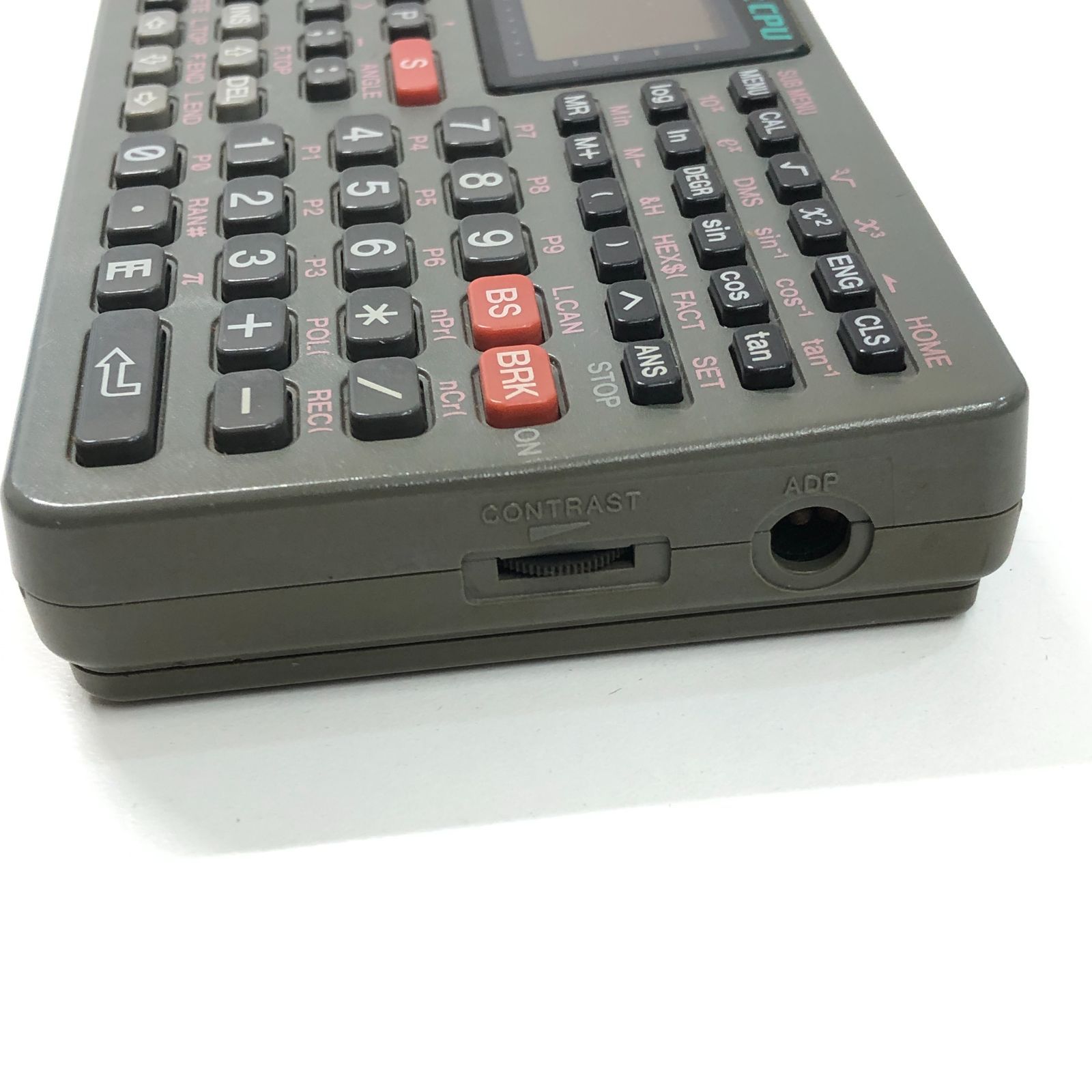 ジャンク】CASIO ポケコン FX-890P 本体 取扱説明書 3冊付き - メルカリ