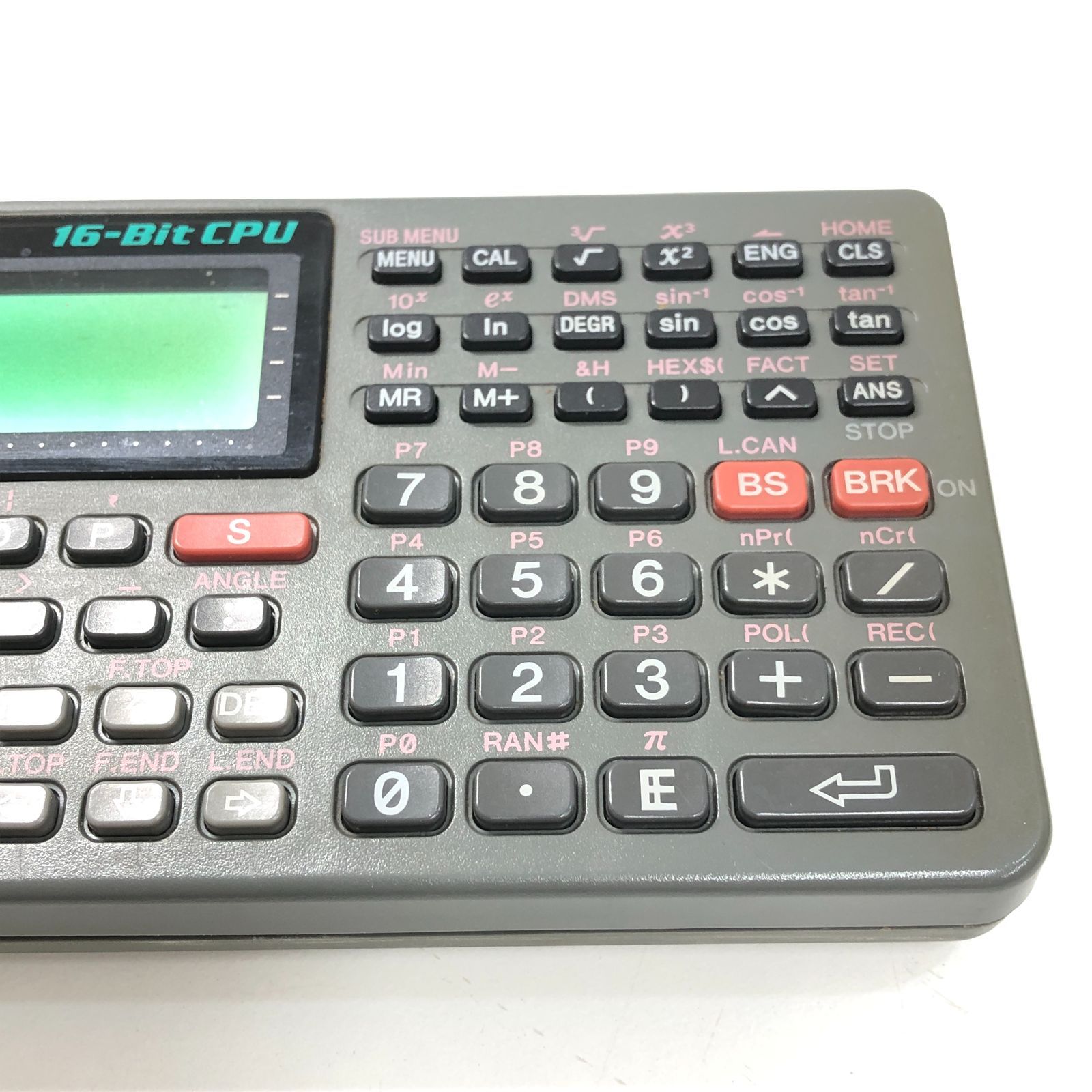 ジャンク】CASIO ポケコン FX-890P 本体 取扱説明書 3冊付き - メルカリ