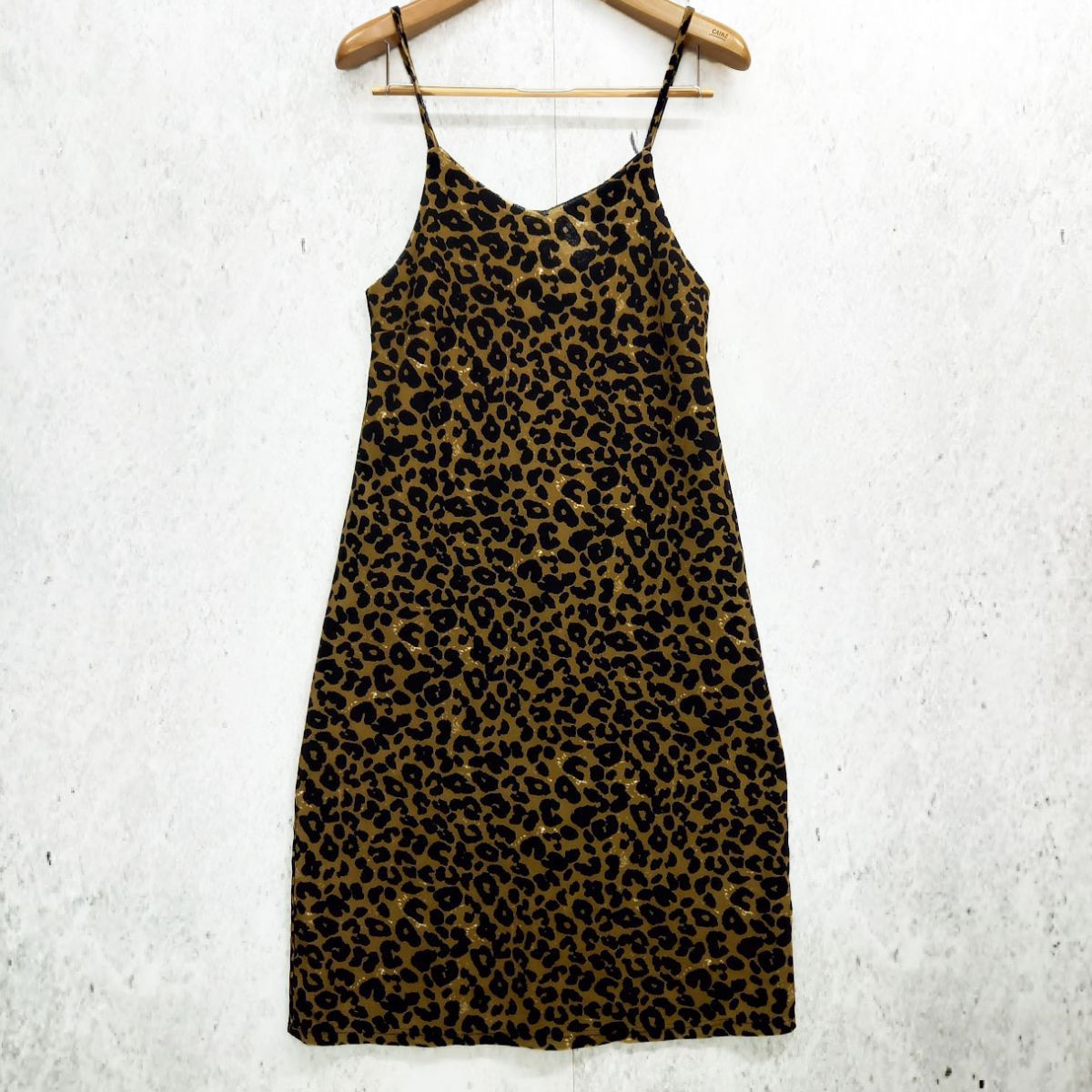 lanan select レオパードワンピース lanan select レオパードワンピース