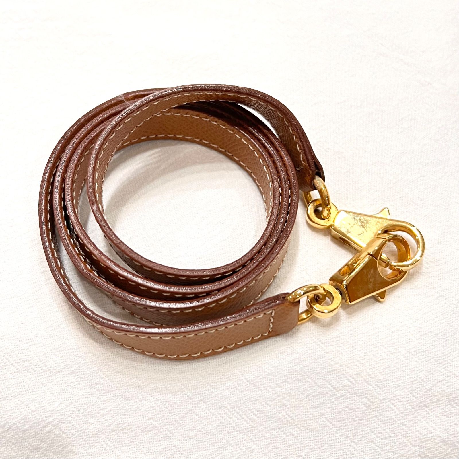美品☆ROYAL HIGHNESS ロイヤルハイネス レザー ハンドバッグ ブラウン 