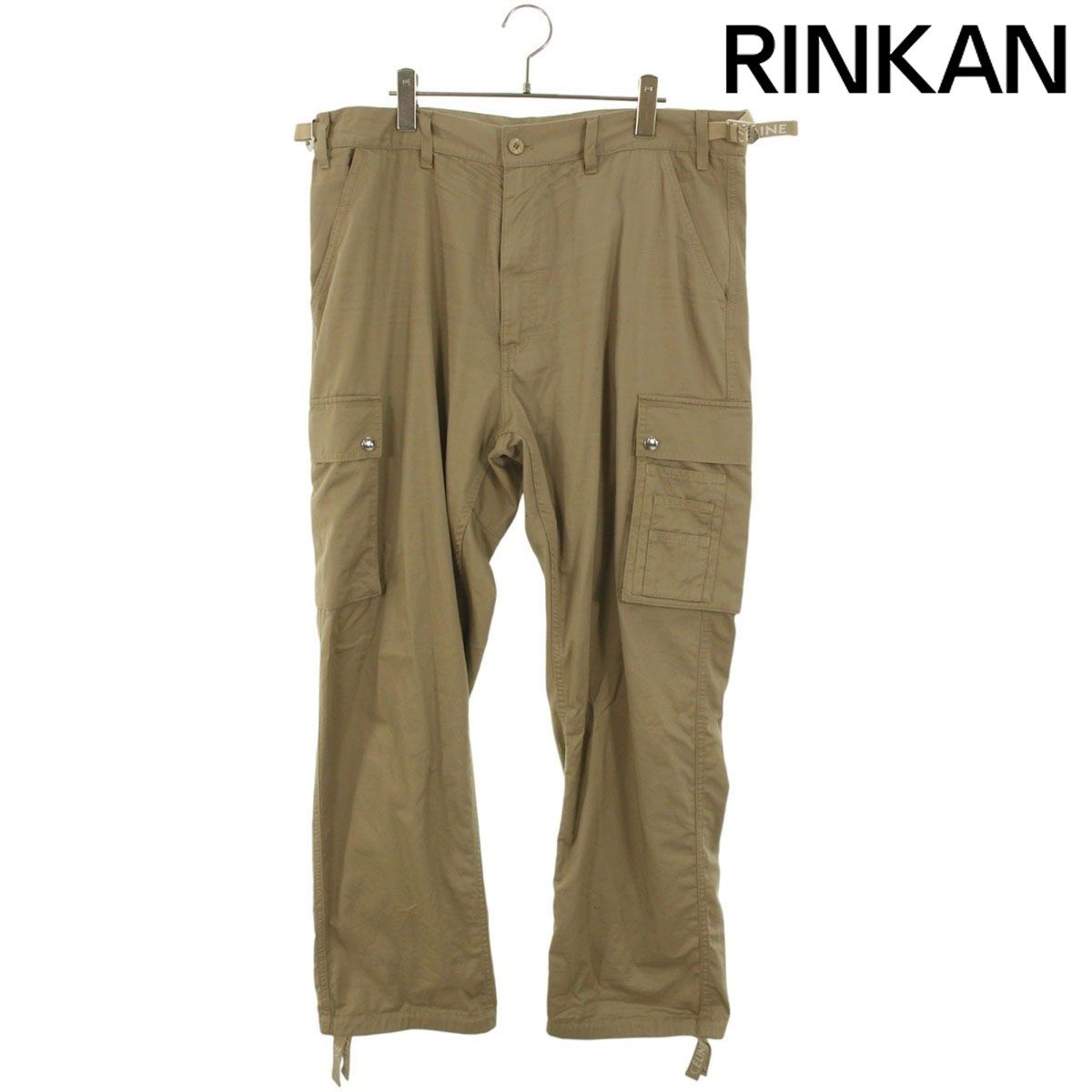 セリーヌ 2Z603219I コットンリネンカーゴロングパンツ メンズ 54 ※12