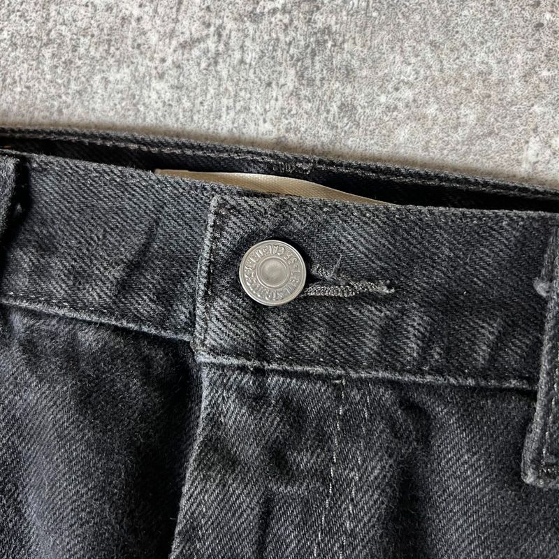 00s Levis 517 フレア ブラック デニム パンツ 32 34 / 00年代