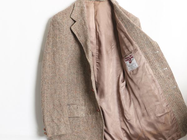 60s 英国製 Dunn&Co Harris Tweed テーラードジャケット 楽天市場】60's ビンテージ 英国製 重厚 □ DUNN&Co ハリスツイード 2