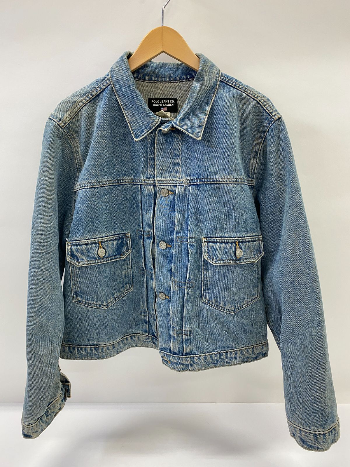 POLO JEANS Ralph Lauren 90's～ デニムジャケット 星条旗