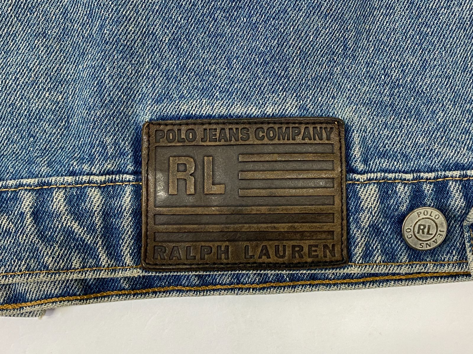 POLO JEANS Ralph Lauren 90's～ デニムジャケット 星条旗