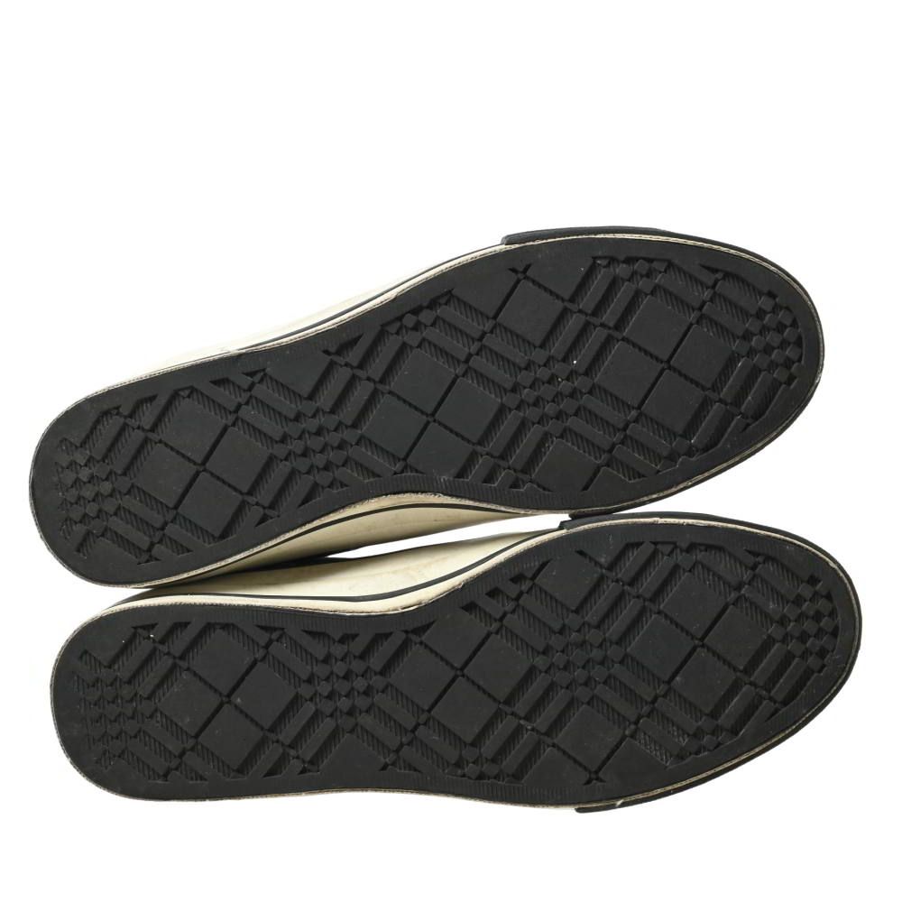 BURBERRY BLACK LABEL キャンバス ハイカット スニーカー - メルカリ