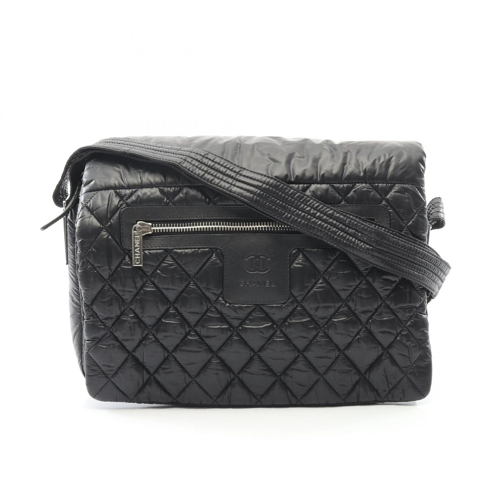 シャネル CHANEL ショルダーバッグ コココクーン メッセンジャーバッグ 