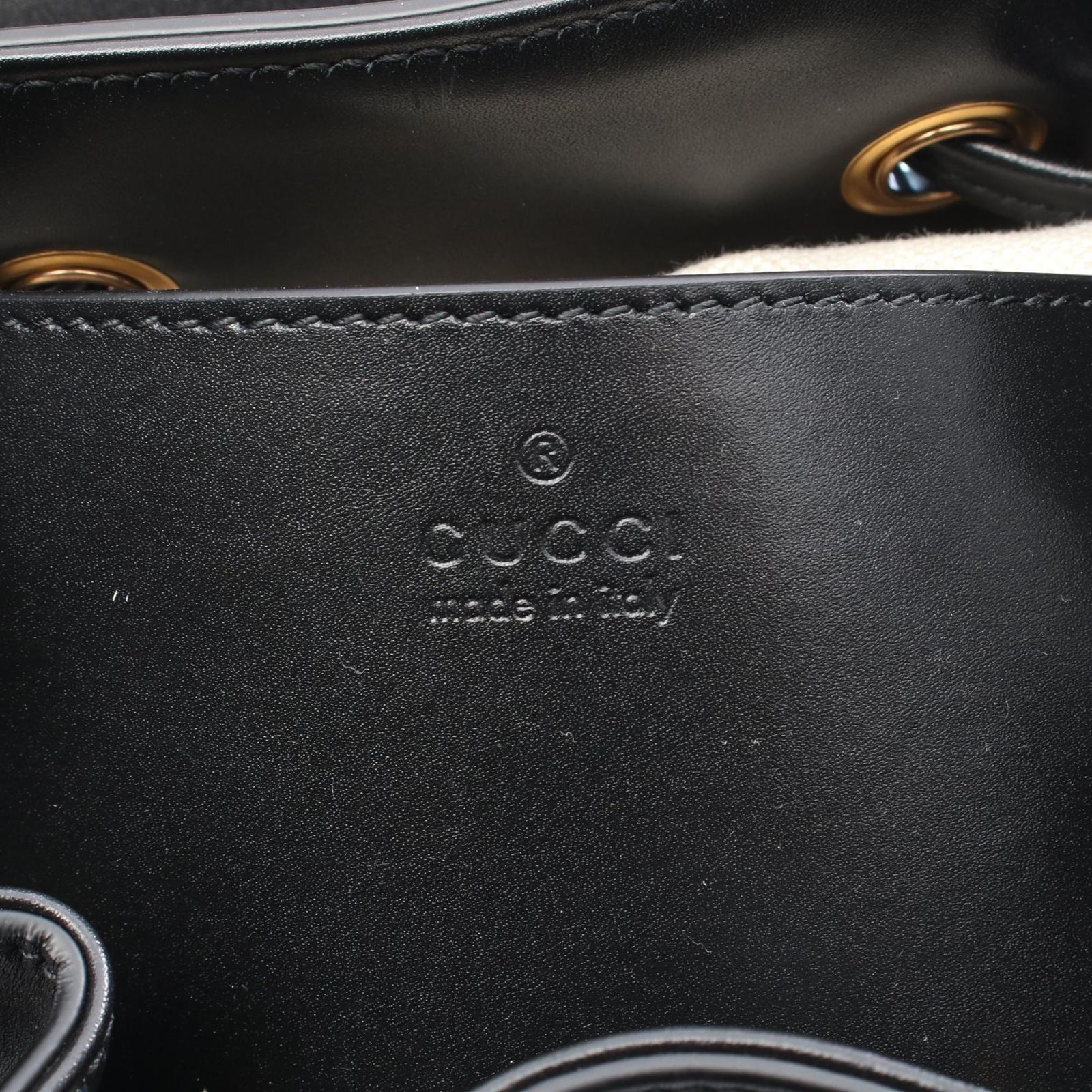 グッチ GUCCI リュックサック バックパック バンブー 702101 ブラック 