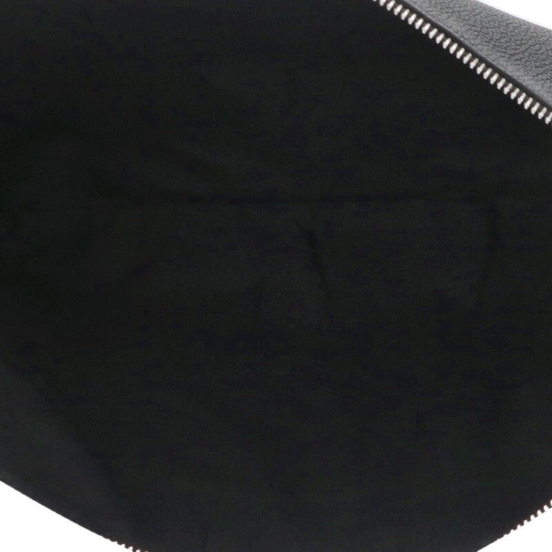 フェンディ   7N0136 ロゴエンボスレザークラッチバッグ 中古 BS99 フェンディ 7N0136 ロゴエンボスレザークラッチバッグ メンズ ※12/28