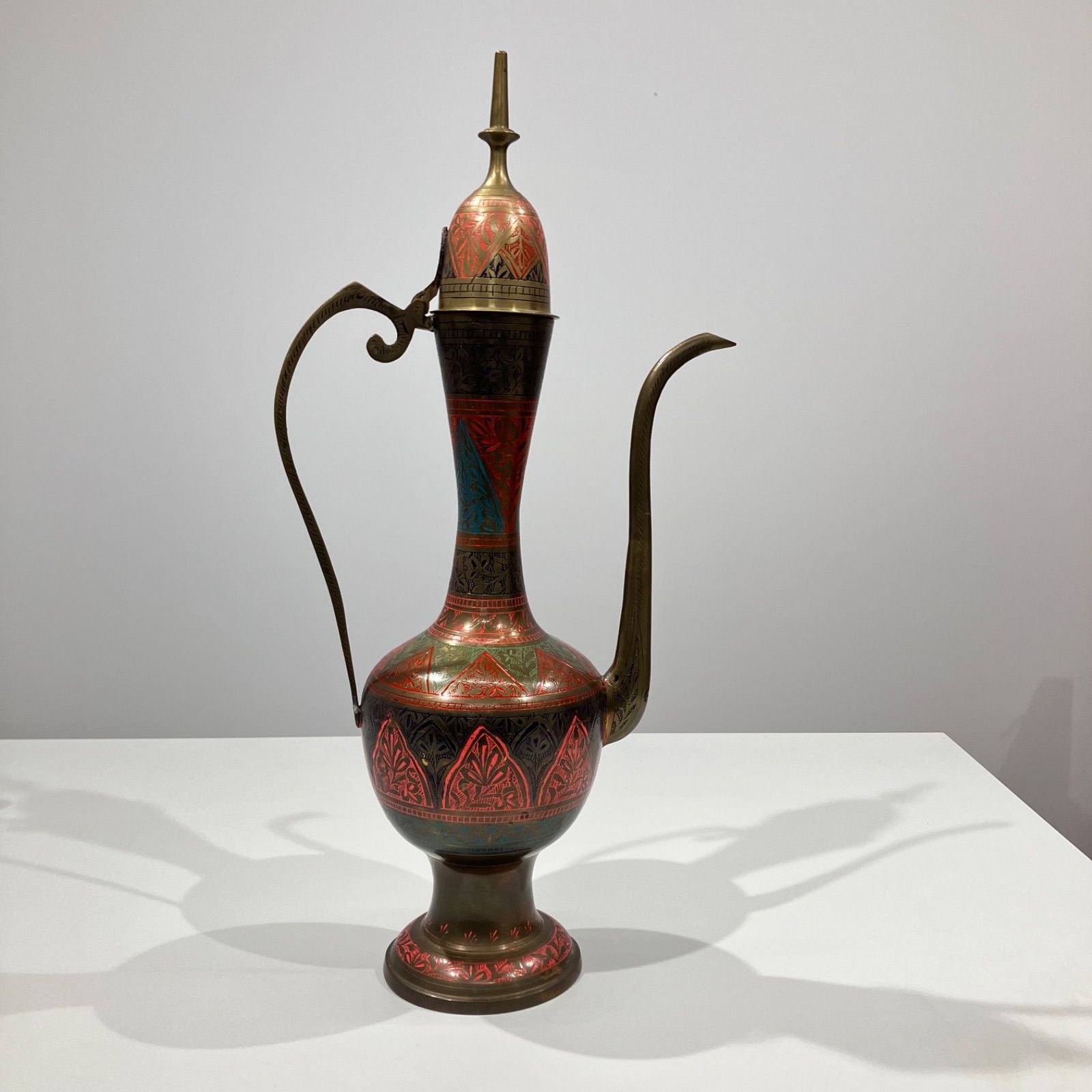 水差し　インド　アンティーク アンティーク 水差し インド製 アラビアン 【送料無料】 - メルカリ