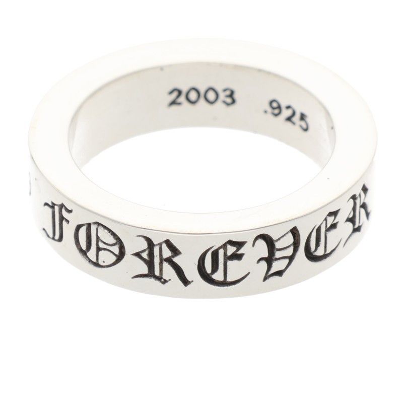 クロムハーツ 6mm SPACER FOREVER/6mmスペーサーフォーエバー シルバー