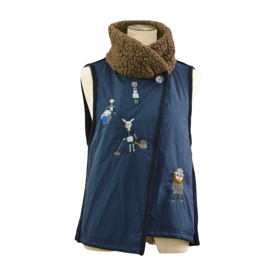 【タグ付き未使用品】ALBEROBELLO アルベロベロ フード付きベスト タグ付き未使用品】ALBEROBELLO アルベロベロ フード付きベスト 2025年