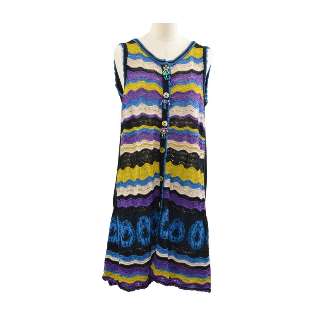 アルベロベロ ALBEROBELL ニット ベスト ノースリーブ チュニック