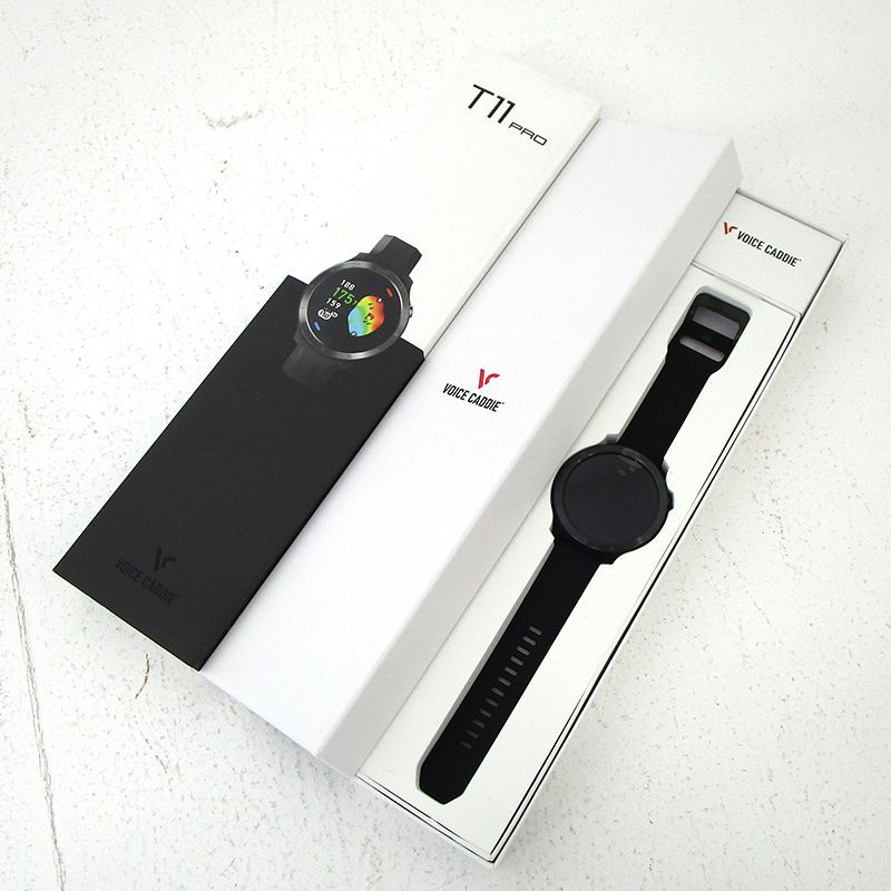 VOICE CADDIE T11 PRO ブラック VOICE CADDIE（ボイスキャディ） GPS距離測定器 Voice Caddie T11 PRO