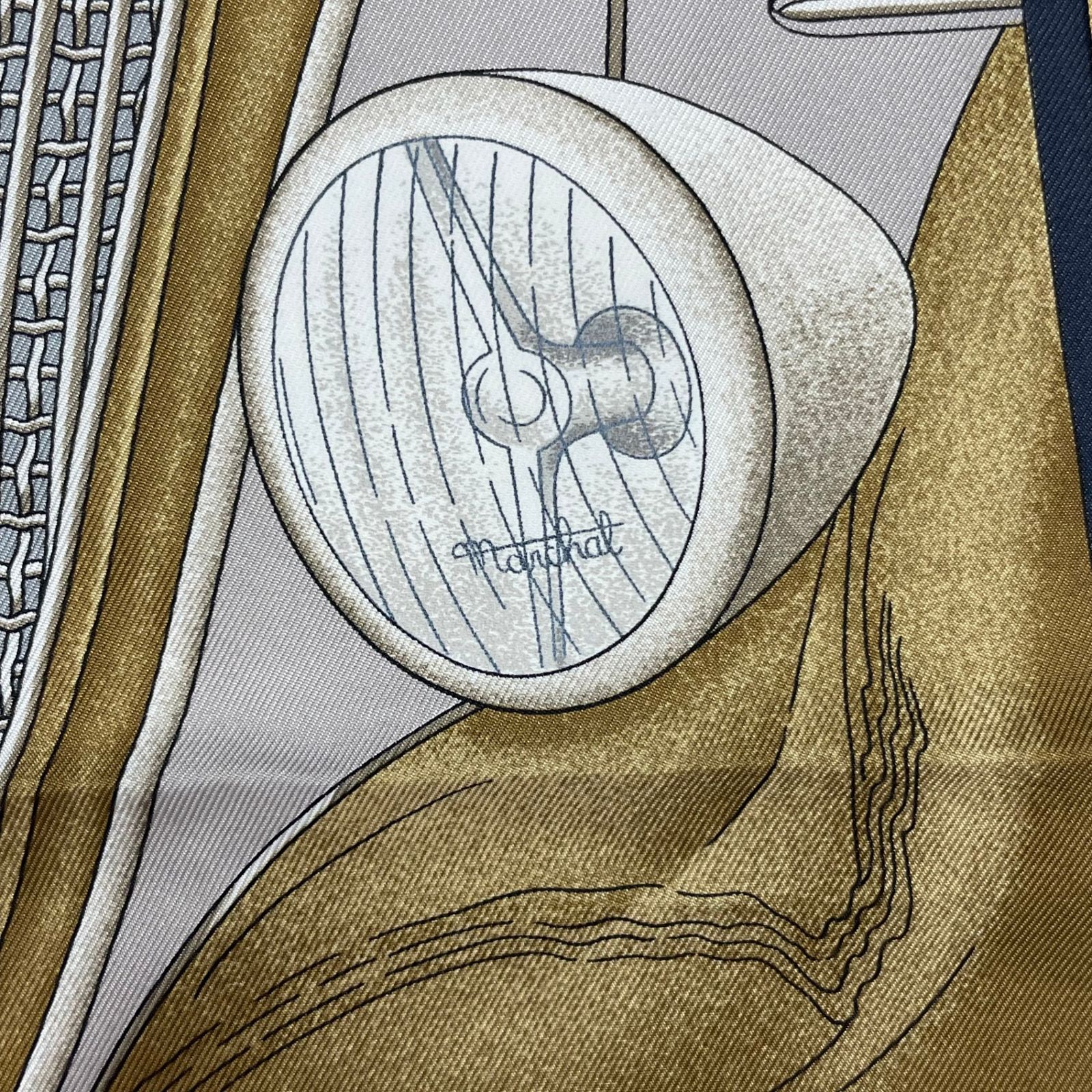 極美品 HERMES エルメス スカーフ カレ90 自動車の快適 Confort en