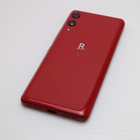 新品同様 Rakuten Hand クリムゾンレッド 即日発送 スマホ 白ロム 楽天