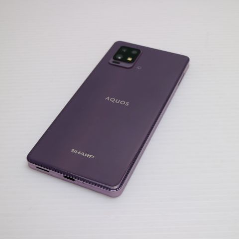 超美品 SIMフリー AQUOS zero6 SH-RM18 パープル 本体 即日発送 土日祝