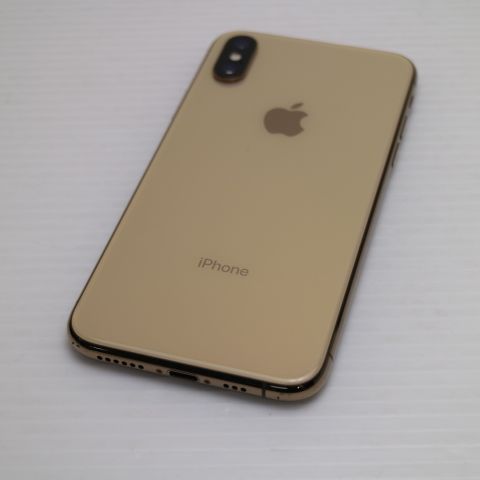 美品 SIMフリー iPhoneXS 64GB ゴールド スマホ 白ロム 即日発送 Apple