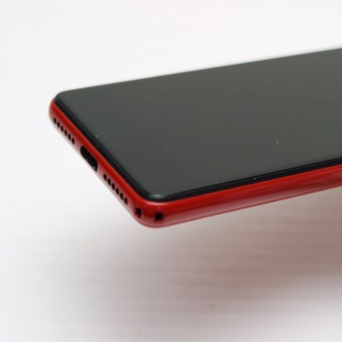新品同様 Rakuten Mini クリムゾンレッド 即日発送 スマホ 白ロム 楽天