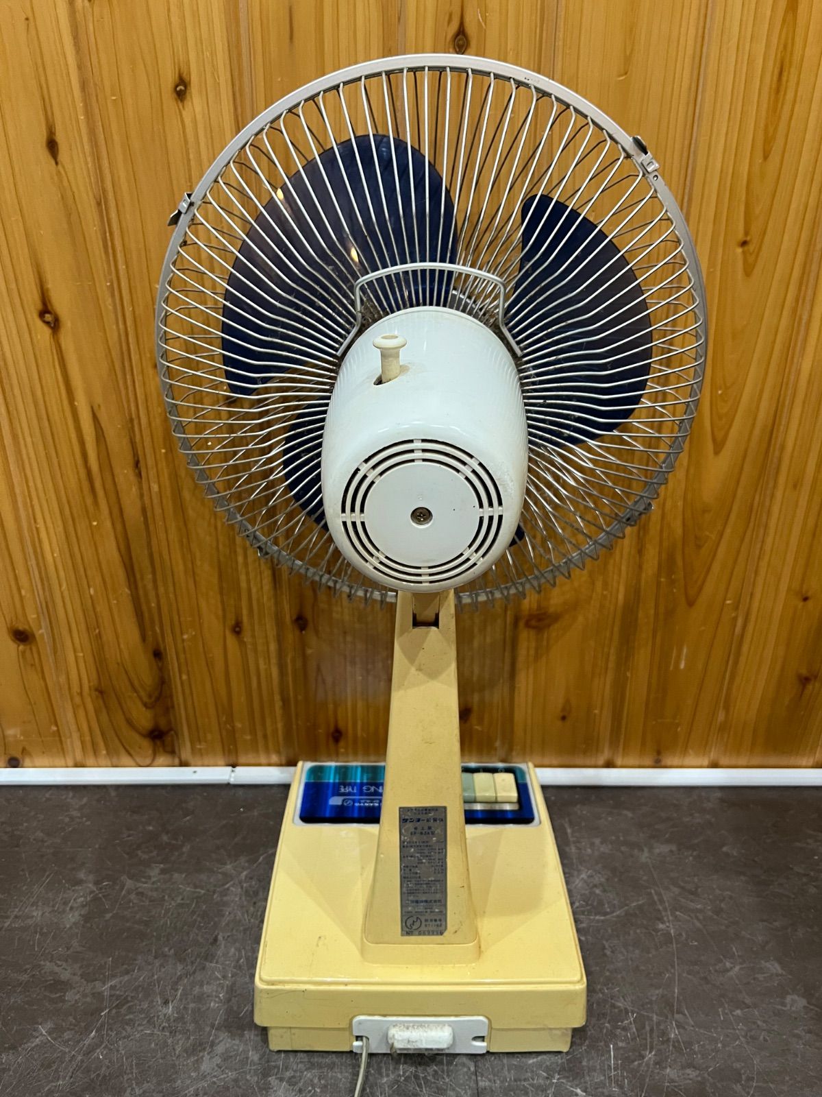 SANYO / 扇風機 】② EF-6JA レトロ 卓上扇 サンヨーLIVING TYPE