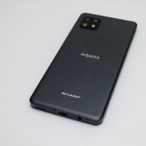 美品 SIMフリー AQUOS sense6s SH-RM19s ブラック スマホ 土日祝発送