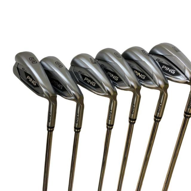 中古】 ピン G425 6S アイアンセット IR リシャフト (フレックスその他