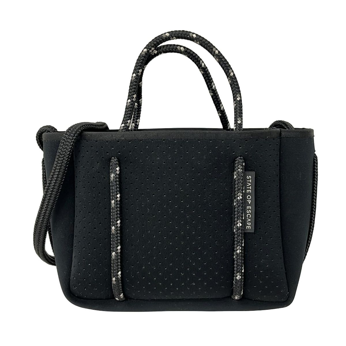 STATE OF ESCAPE(ステイトオブエスケープ) ショルダーバッグ - 黒×白