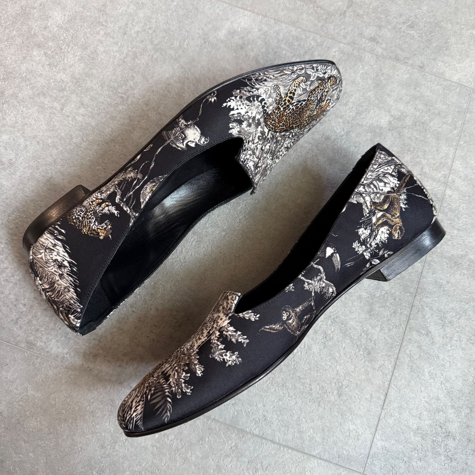 美品 希少 HERMES エルメス フラットシューズ スリッポン パンプス