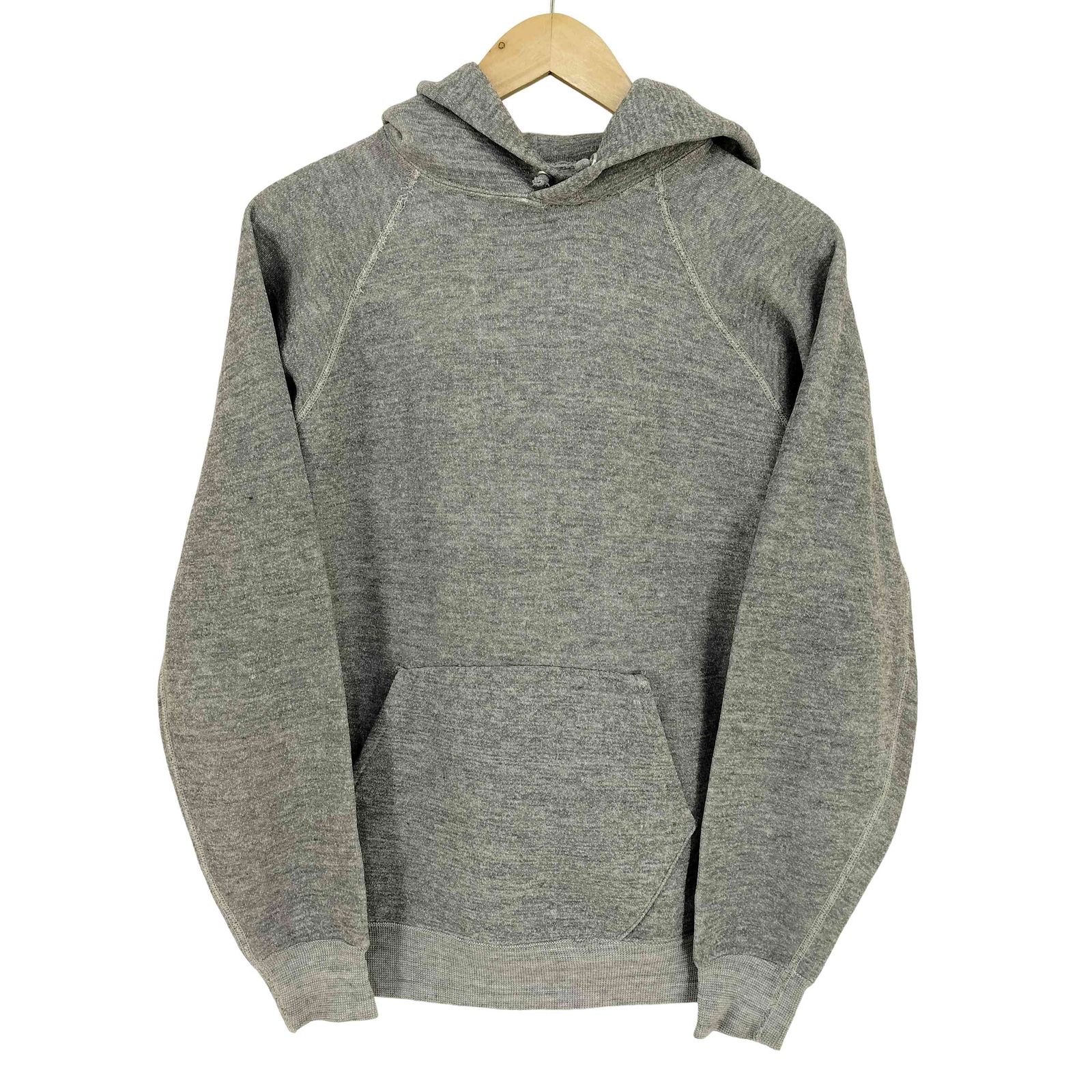 USED古着(ユーズドフルギ) フラットシーマ ラグラン プルオーバーパーカー メンズ 表記無 【中古】【ブランド古着バズストア】 ユーズドフルギ USED古着 フラットシーマ ラグラン プルオーバー
