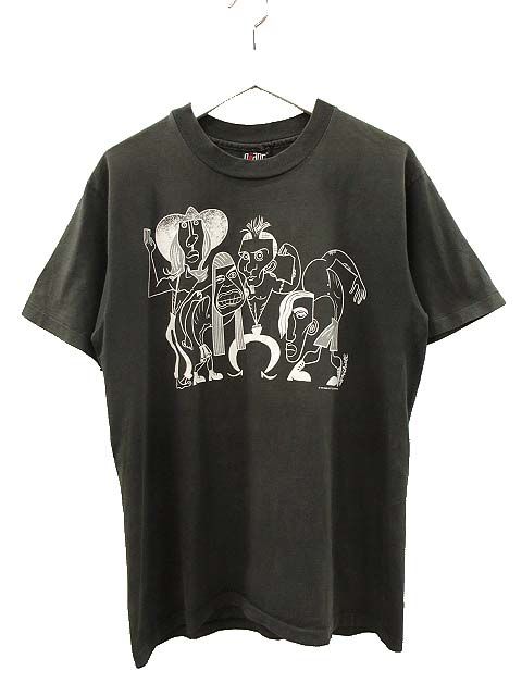 レッチリ　ピカソ　90s giant アートプリント Tシャツ Lサイズ ヴィンテージ VINTAGE 90s レッチリ Red Hot Chili Peppers ピカソ